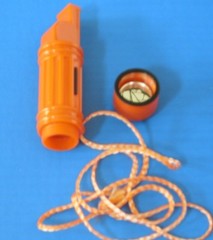Survival Whistle 5 in1Function Camping Hiking Boating Emergency Disaster C89S SE