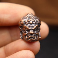 Buddha Acalanatha Brass EDC Paracord Bead Knife Lanyard Pendants DIY Accessories