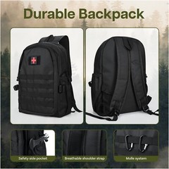 Survival Kit All-in-1 – Emergency Kit with First Aid Kit for Camping, Adventure