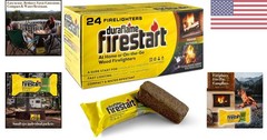 Natural Wood Fire Logs – Fast Ignition Solution for Indoor & Outdoor Enjoyment