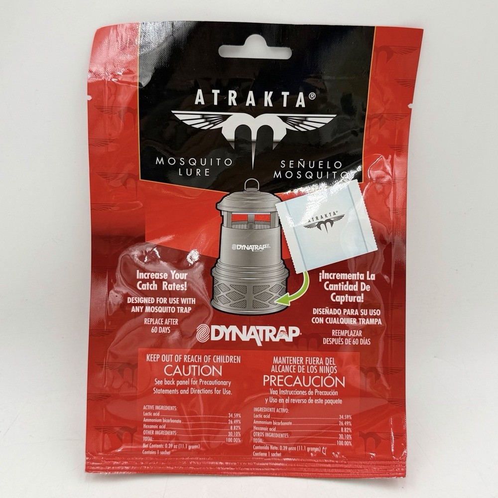 DynaTrap Atrakta Mosquito Lure Sachet (Model #100611)