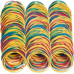 AMUU Rubber Bands 500pcs size 19#19 rubber band Blue,yellow,red,green
