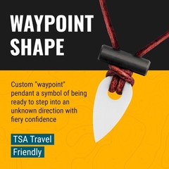 Wazoo – Starter Made In Usa Pendant Tool On Leather Cord Survival