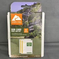 NEW Ozark Trail 5 Piece Mini Suncare Hiking/Camping Kit