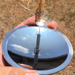 Outdoor Solar Ignition Lighter Camping Survival Fire Waterproof Windproof Travel