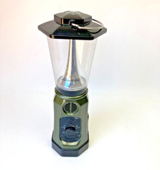 Eddie Bauer Hand Crank Dynamo LED Lantern Radio Camping Hiking Survival