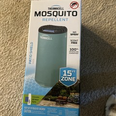 Thermacell Patio Shield «Haze” Mosquito Repeller – Scent & Flame Free – 15ft