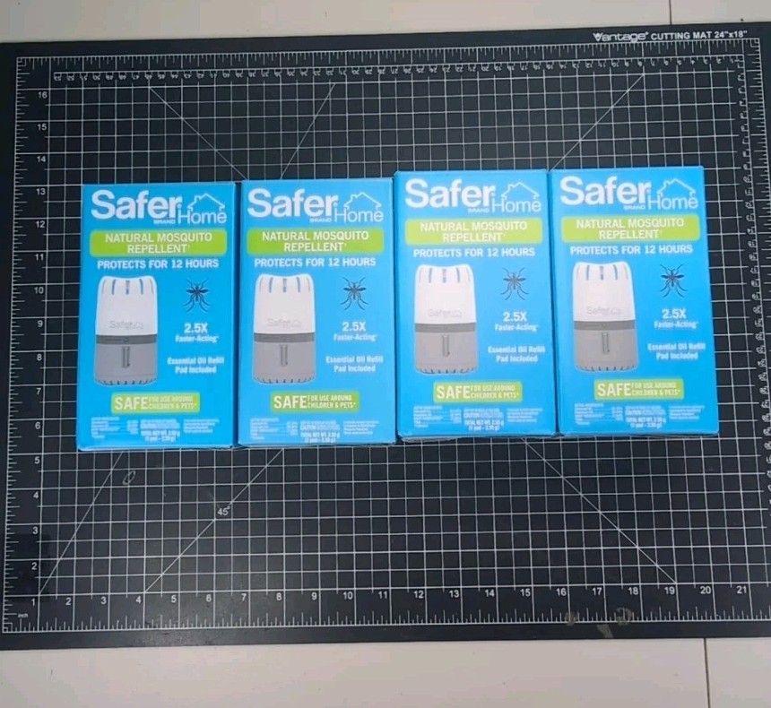 4 PACK Safer Home SH1200 Indoor/Outdoor Mosquito Repellent Lantern (BRAND NEW)