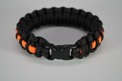 550 Paracord Survival Bracelet Cobra Thin Line Tough Mudder «Made in the USA»