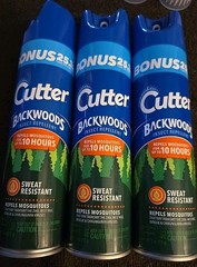 3 Pc Cutter Backwoods Insect Repellent Sweat-Resistant 7.5 oz 10hrs (M06)