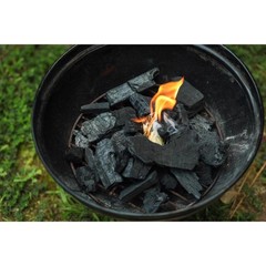 Frontier 205-228-448 Royal Oak All Natural Charcoal Tumbleweed Firestarter