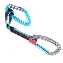 Security Lock Extender Quickdraw Sling Straight Curved Carabiner Aging…