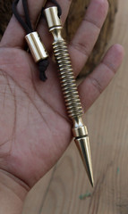 Brass Marlin Spike EDC Tool for Trekking Outdoor Enthusiasts Hiking and Sailor