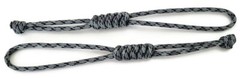 Paracord Lanyard/Keychain 550 (Titanium) Nordic Runes – 2 Variations (2 Pack)