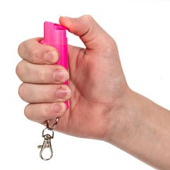 BURN Max Strength Pepper Spray for Self Defense – 1/2oz Pink 2 Pack