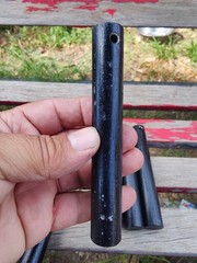 One (1) Ferrocerium Rod 3/4″ X 5″ with defects Mischmetal ferro rod metalmatch