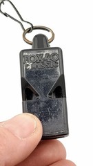 Fox 40 Classic Whistle w/ Adjustable Lanyard Black Coach Referee Sports PE