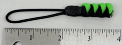 Paracord ~ Neon Green/Black ~ Zipper Pull/Knife Lanyards/Key Fob/Tool Keeper~ 11
