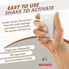 LENTRA 80 Hand Warmers – 11 Hrs Long Lasting, Safe, Odorless, TSA Approved