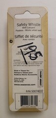 Seasense Safety Whistle With Lanyard – 50074032