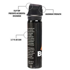 2 Pack Burn Pepper Spray for Self Defense Max Strength Heavy Duty – 3.7 fl oz