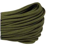 Paracord Keychain 6″ – OD Green, 9 strand, 350lb – (CBR357) Free Shipping.
