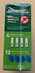 Thermacell Mosquito repellent wand w/1 box 4 refills 12 mats