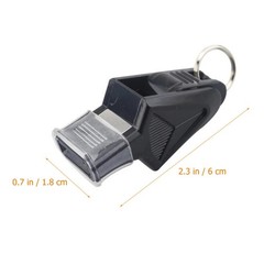 1 Set Multifunctional Durable ABS Whistles for Sports Referee Outdoor Activities