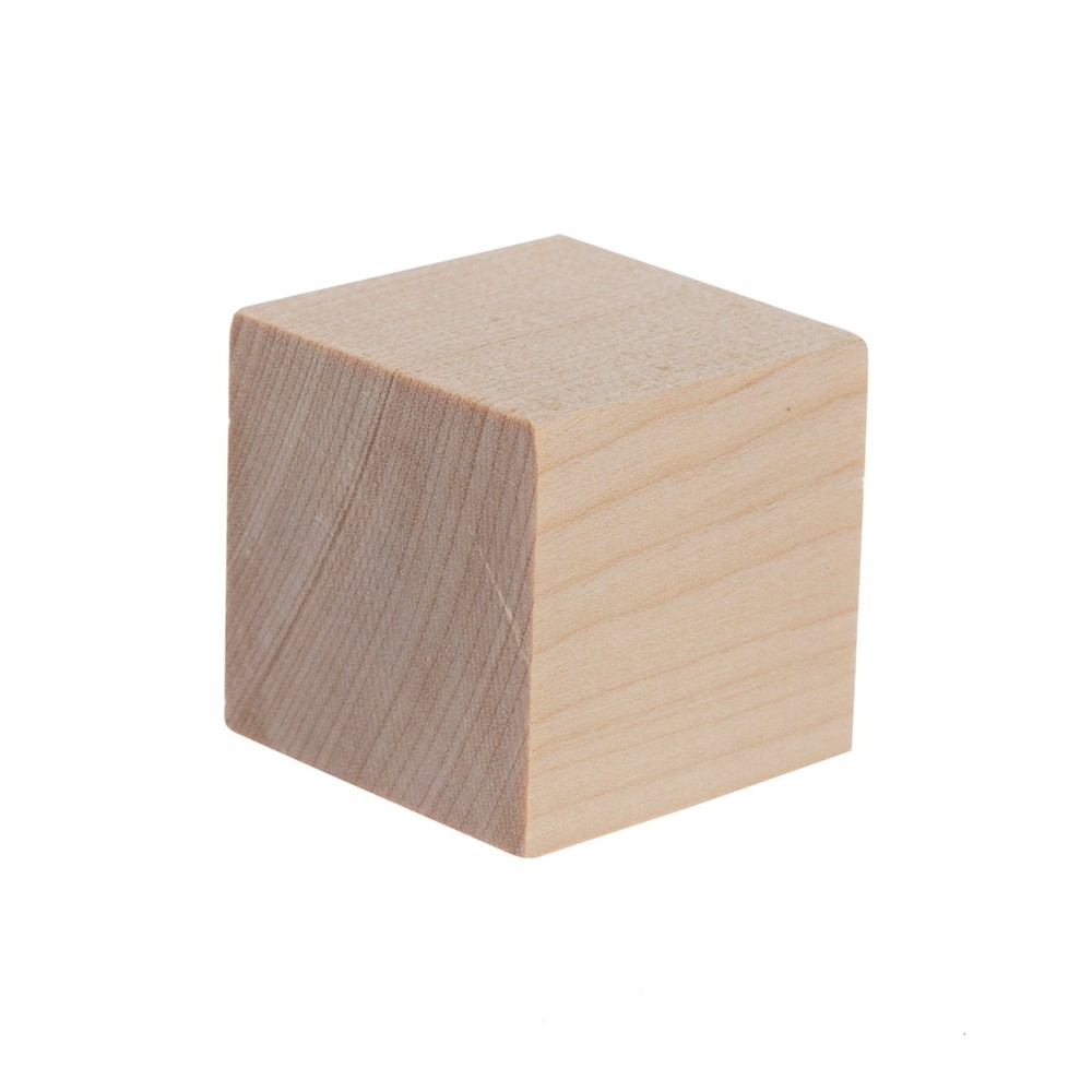 1″ Wood Cubes – Unfinished Pine, Perfect for Crafts, Paracord Projects & More