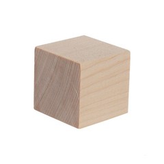 1″ Wood Cubes – Unfinished Pine, Perfect for Crafts, Paracord Projects & More