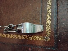 Acme Thunderer Official Referee Whistle 58 Silver Nickel Plated