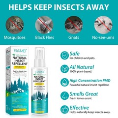 NATURAL Mosquito, Tick, and Insect Repellent with Natural Essential Oils FAMILY