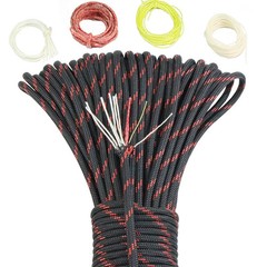 550 Paracord Rope 7m 25ft 10 Core 4mm Nylon Fire Fishing Survival Camping Line