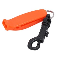 Emergency Whistle Dual Frequency Multifunctional Orange Safety Warning Whistle