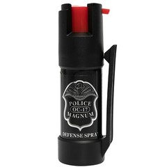 6 Police Magnum pepper spray .50oz bottom clip self defense security protection