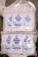 Datrex Emergency Water Packet 4.227 oz – 3 Day/72 Hour Supply (20 Packs) , White