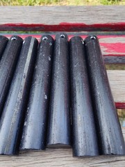 One (1) Ferrocerium Rod 3/4″ X 5″ with defects Mischmetal ferro rod metalmatch