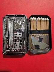 Survival Wallet Kit/Bushcraft Wallet Kit/Survival Credit Size Cards & More!