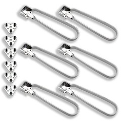 Triple Flint Torch Striker Set – 6pcs with Long Lasting Replacement Flints, Spar