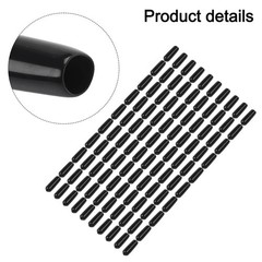 Simplified Installation with 100 PCS of Protective Nail Covers Outdoors