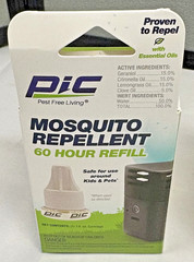 4 PIC Portable Mosquito Botanical Repellent​ 60 Hour Device Proven To Repel New