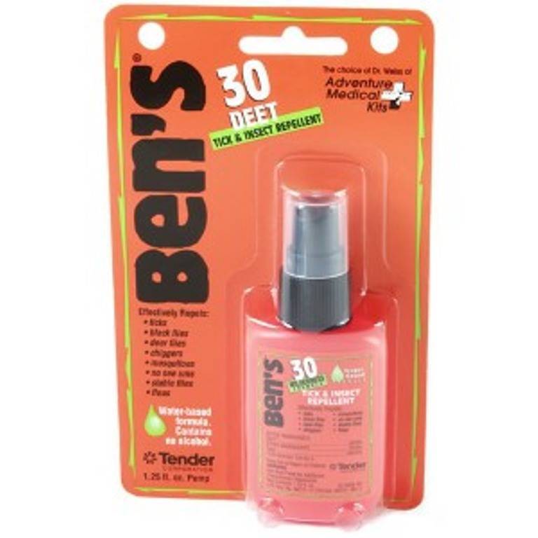 Ben’s Wilderness 1.25 Oz Pump Spray 30% Deet Tick Mosquito Insect Repellent