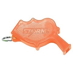 Storm Safety Whistle Orange Synthetic Loud Camping Hiking Survival Emergency