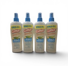 Cutter Skinsations Insect Repellent Spray Clean Fresh 7.5 fl oz Lot of 4