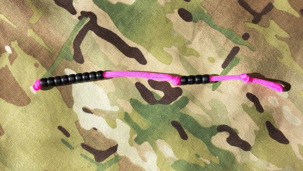 Hot Pink Ranger Pace Count Beads 5000 meters US Veteran Made in USA