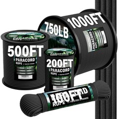 Paracord Rope 750 – Parachute para Cord 4mm 11 Strand Spool Rope Utility Nylo…