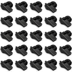 Sports Whistles Bulk 24pcs Loud Sound Plastic Referee Coach Emergency Use