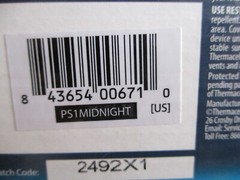 New, Free Ship, Thermacell Mosquito Repellent Patio Shield Midnight 15 Ft Zone