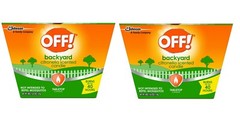 2 ~ OFF! Backyard Citronella Scented Tabletop Single Wick Bucket Candle 18 oz