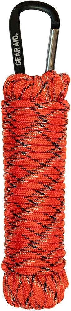 Gear AID 550 Paracord and Carabiner, 7 Strand Utility Cord for Camping and Survi